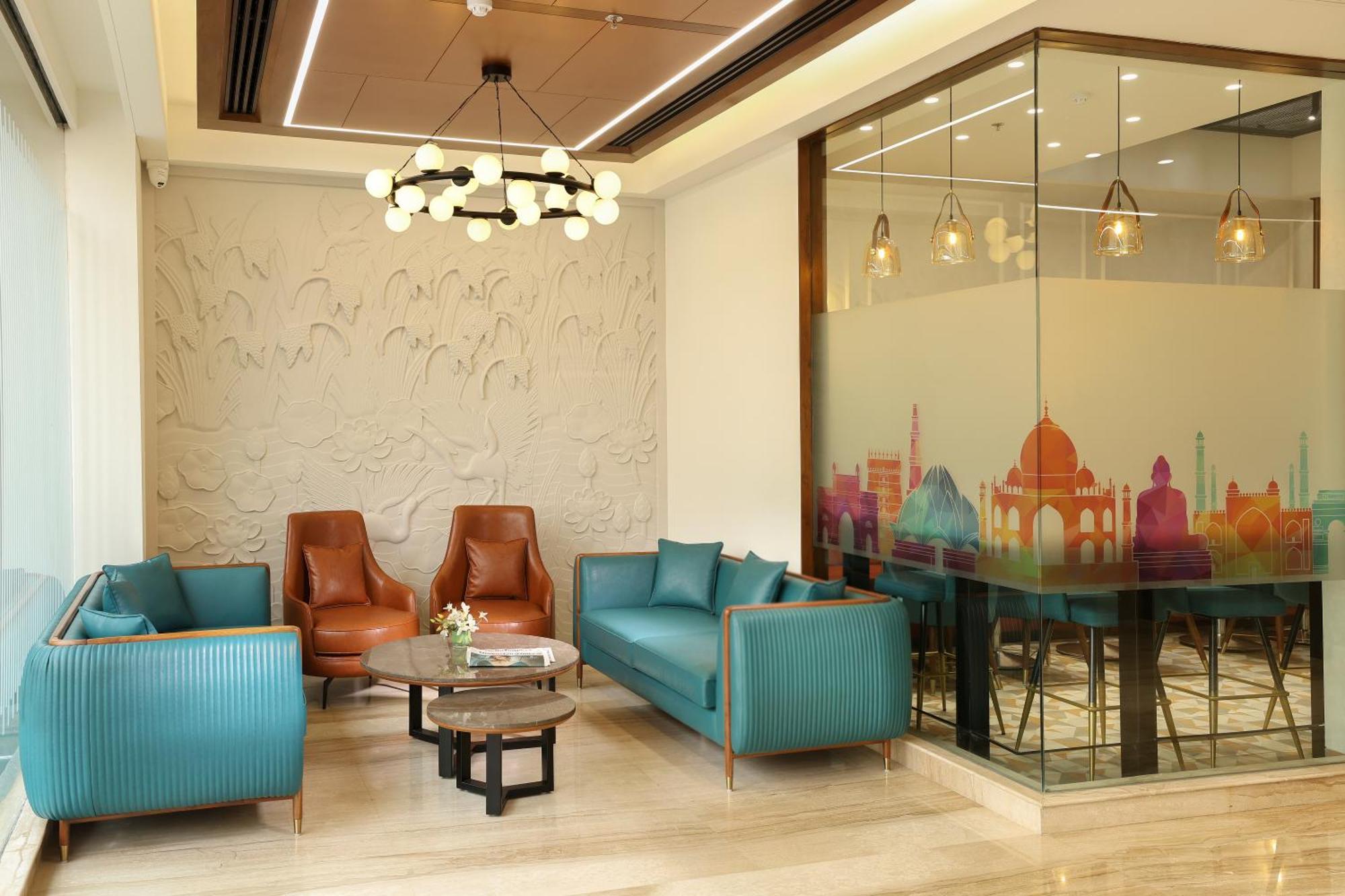 Indus Biznotel Neu-Delhi Exterior foto